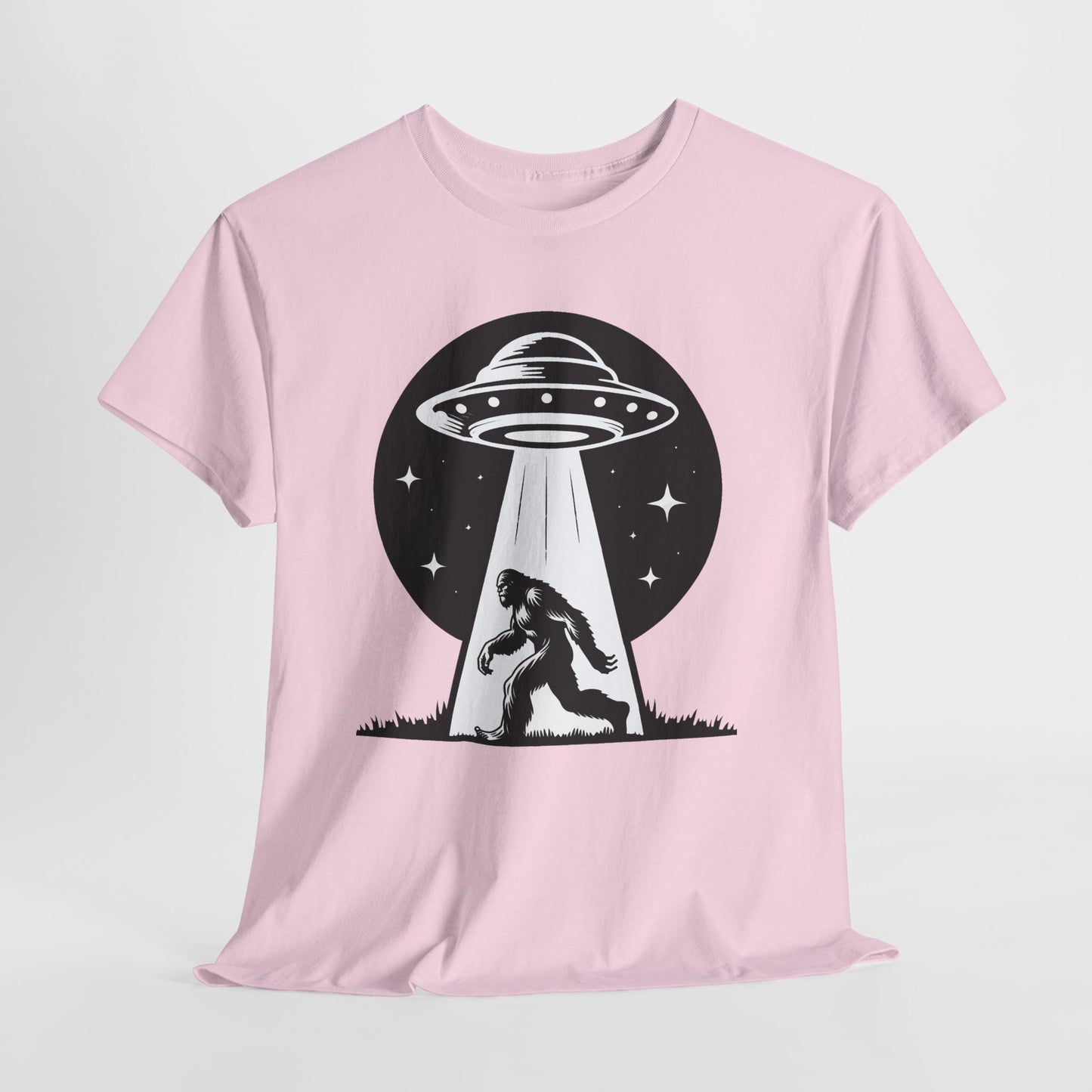 Bigfoot UFO Unisex Tee Graphic Design T-Shirt, GraphicTees, png, sublimation