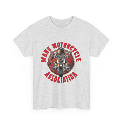 Mars Motorcycle Association Unisex Heavy Cotton Tee - Perfect Gift for Bikers