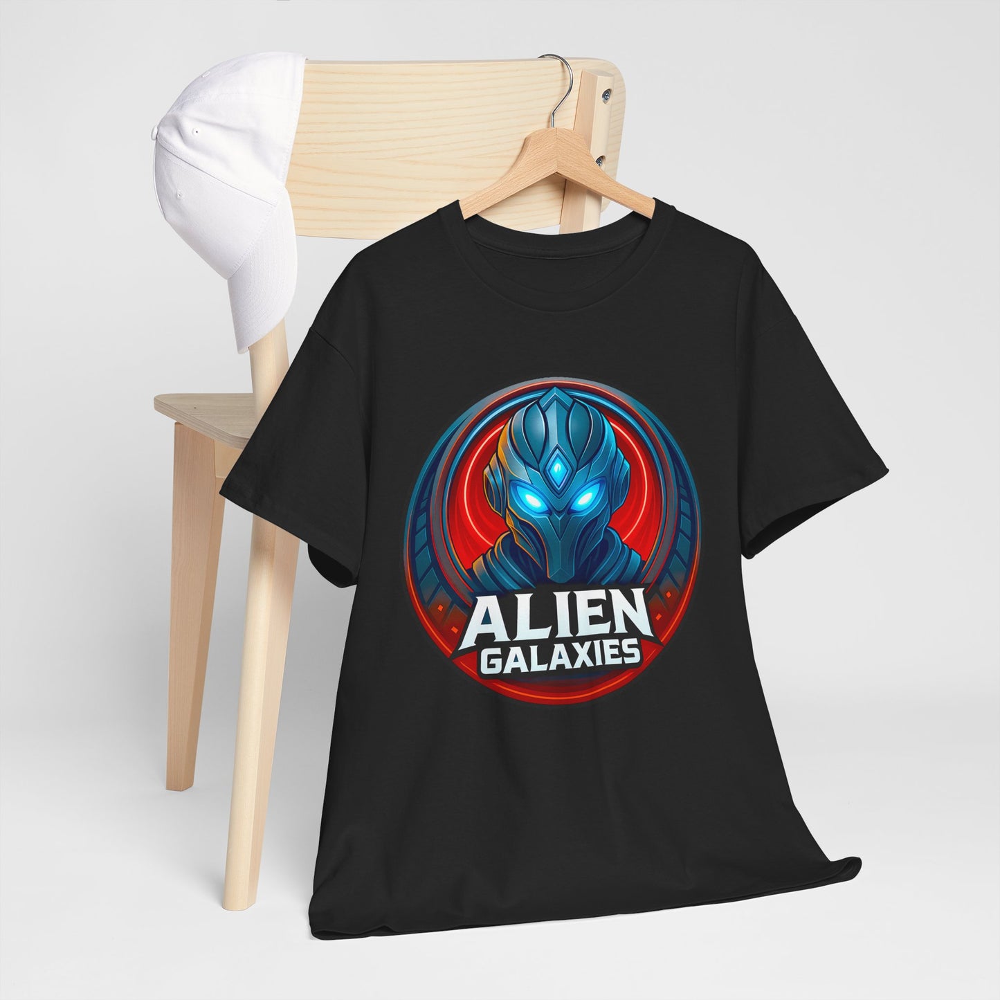 Alien Galaxies T-Shirt — Sci‑Fi Alien Emblem Tee