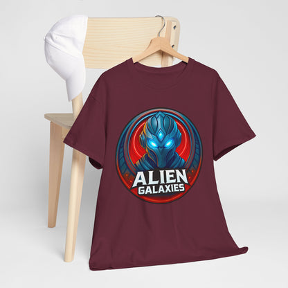 Alien Galaxies T-Shirt — Sci‑Fi Alien Emblem Tee