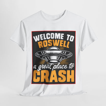 Roswell, UFO, Unisex Heavy Cotton Tee, graphic design, png, t-shirts, t-shirt, tshirts