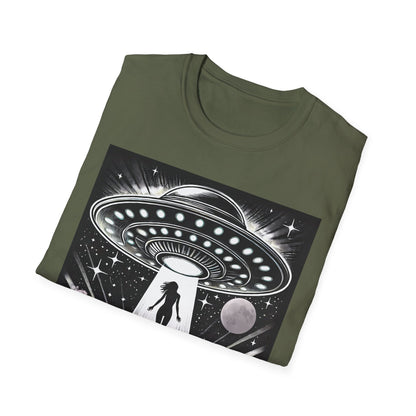 Cosmic Alien Abduction T-Shirt, Retro UFO Shirt, t-shirts, tshirts, Space Enthusiast Apparel, Graphic Tee, Gift for Sci-Fi Lovers, tees, png