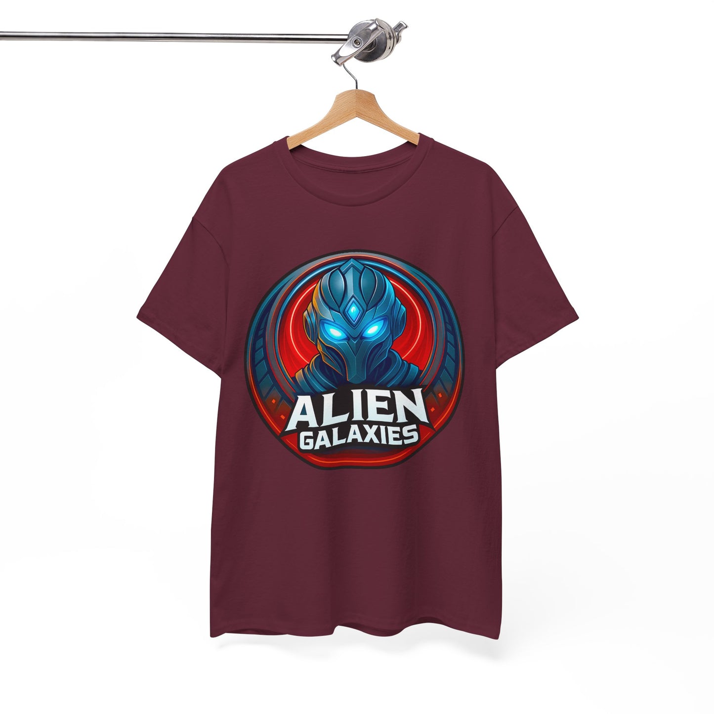 Alien Galaxies T-Shirt — Sci‑Fi Alien Emblem Tee, unisex, t-shirt, png, graphic design