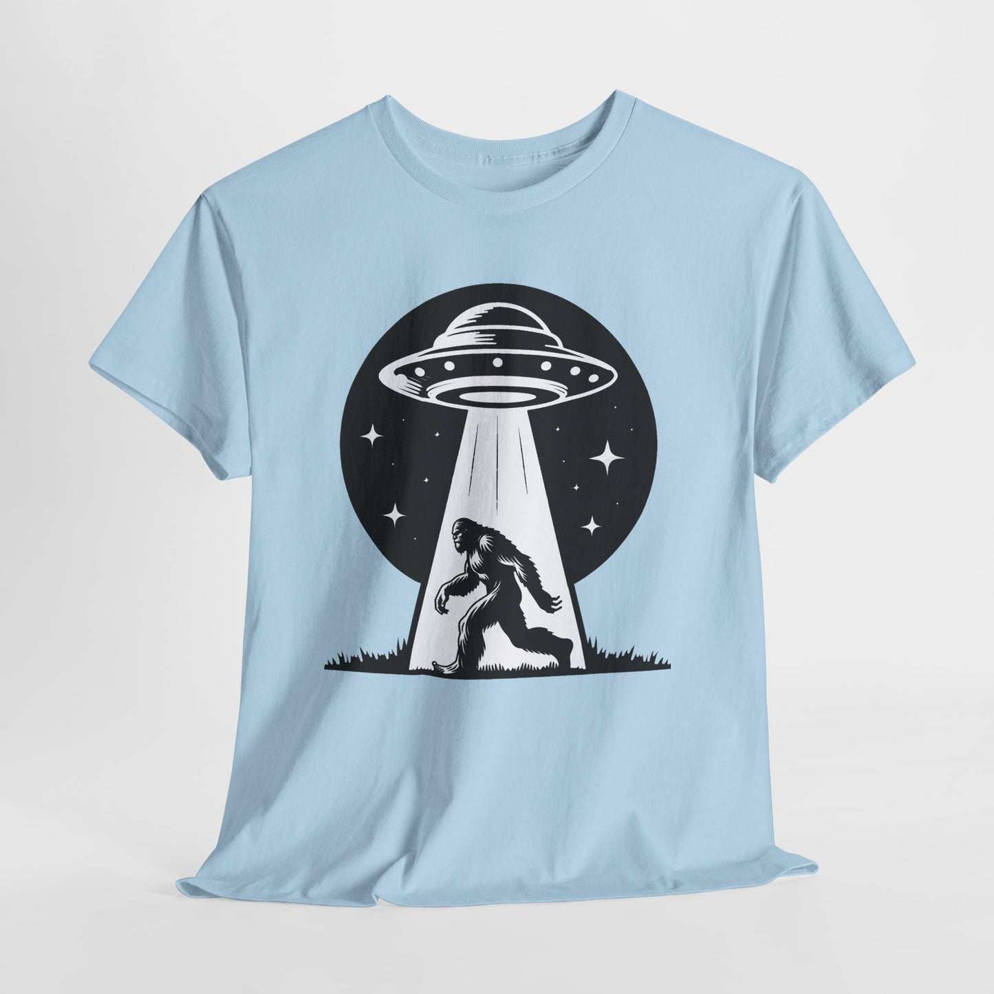 Bigfoot UFO Unisex Tee Graphic Design T-Shirt, GraphicTees, png, sublimation