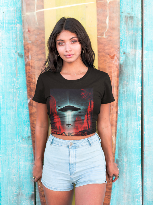 Taken, Unisex Heavy Cotton Tee, UFO inspired t-shirt, graphic design, art, png, t-shirts, tshirts, tee