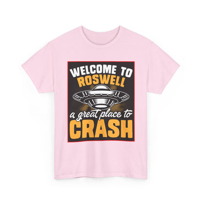 Roswell, UFO, Unisex Heavy Cotton Tee, graphic design, png, t-shirts, t-shirt, tshirts
