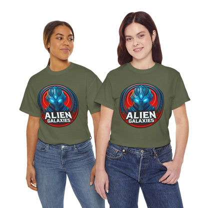 Alien Galaxies T-Shirt — Sci‑Fi Alien Emblem Tee