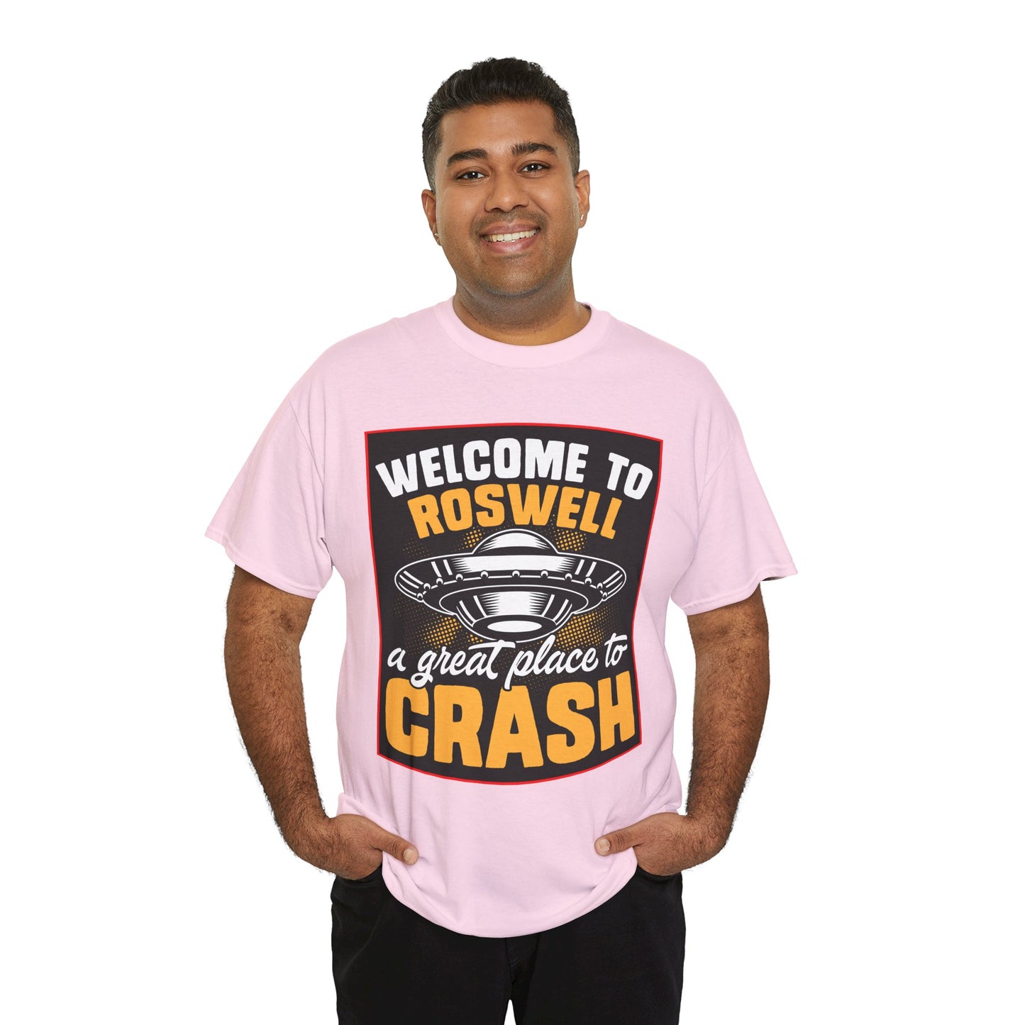 Roswell, UFO, Unisex Heavy Cotton Tee, graphic design, png, t-shirts, t-shirt, tshirts