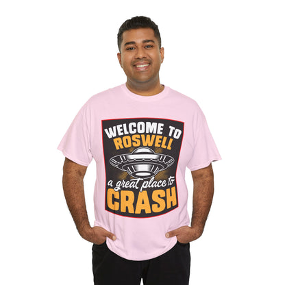 Roswell, UFO, Unisex Heavy Cotton Tee, graphic design, png, t-shirts, t-shirt, tshirts