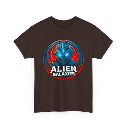 Alien Galaxies T-Shirt — Sci‑Fi Alien Emblem Tee, unisex, t-shirt, png, graphic design
