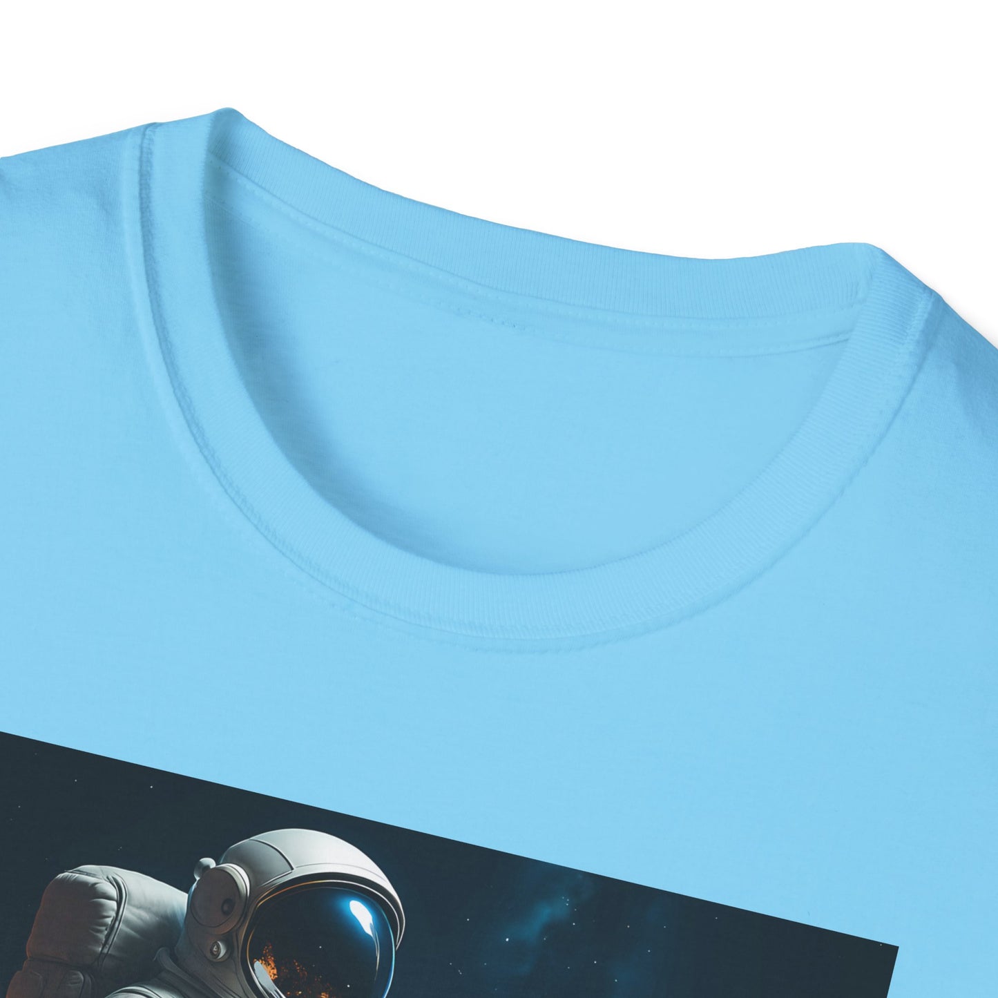 Sitting on an Earth, Cosmic Astronaut T-Shirt, Unisex Graphic Tee, Space Lover Gift, Casual Wear, Astronomy Fan Shirt, Graphic Tee, t-shirt, tshirt, png