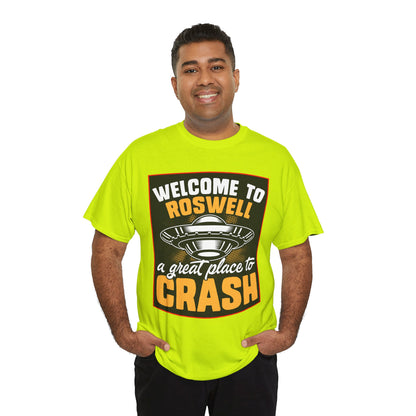 Roswell, UFO, Unisex Heavy Cotton Tee, graphic design, png, t-shirts, t-shirt, tshirts