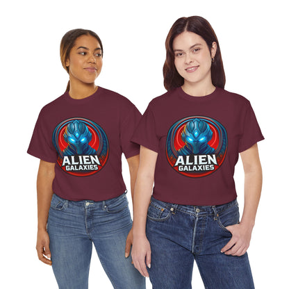 Alien Galaxies T-Shirt — Sci‑Fi Alien Emblem Tee