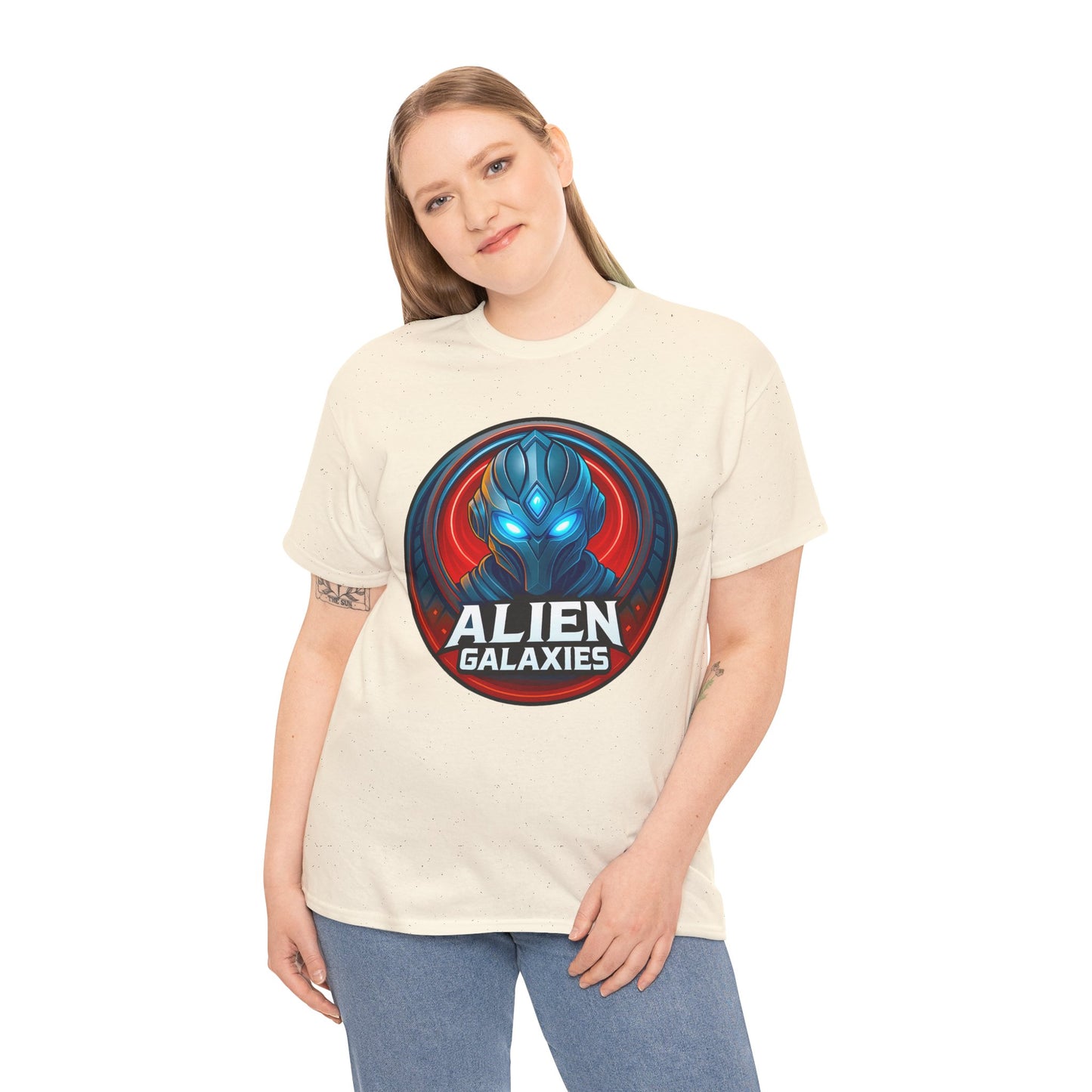 Alien Galaxies T-Shirt — Sci‑Fi Alien Emblem Tee