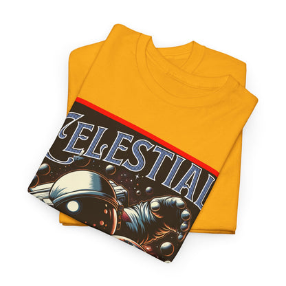 Celestial Astronaut Tee - Unisex Vintage Space Graphic T-Shirt, png, t-shirt, tshirts