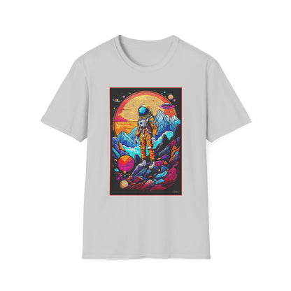Astronaut Adventure T-Shirt | Cosmic Space Tee, Unisex Graphic Shirt, Gift for Space Lovers, Festival Wear, Outer Space Design