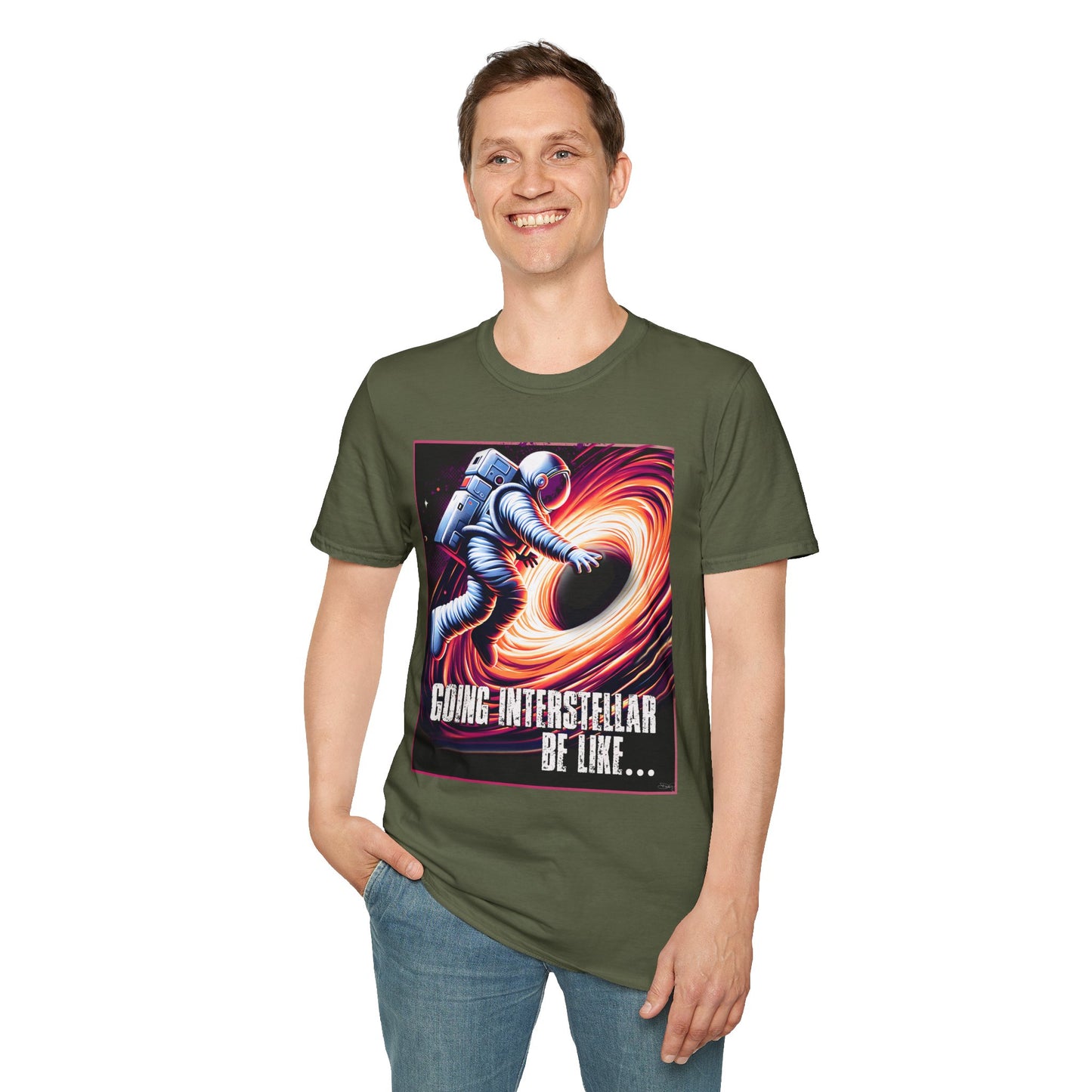 Interstellar BlackHole, Space Voyager Graphic Tee, Going Interstellar T-Shirt, Astronaut Shirt, Gift for Sci-Fi Lovers, Cool Casual Wear, t-shirts