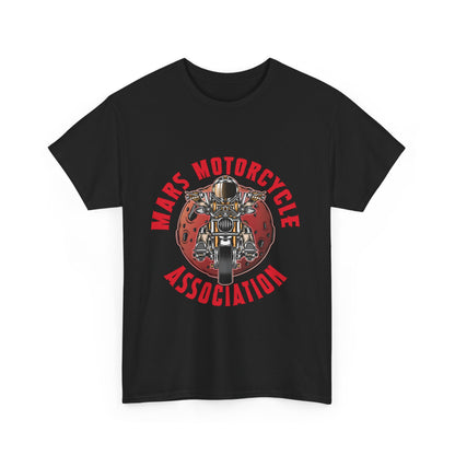 Mars Motorcycle Association Unisex Heavy Cotton Tee - Perfect Gift for Bikers