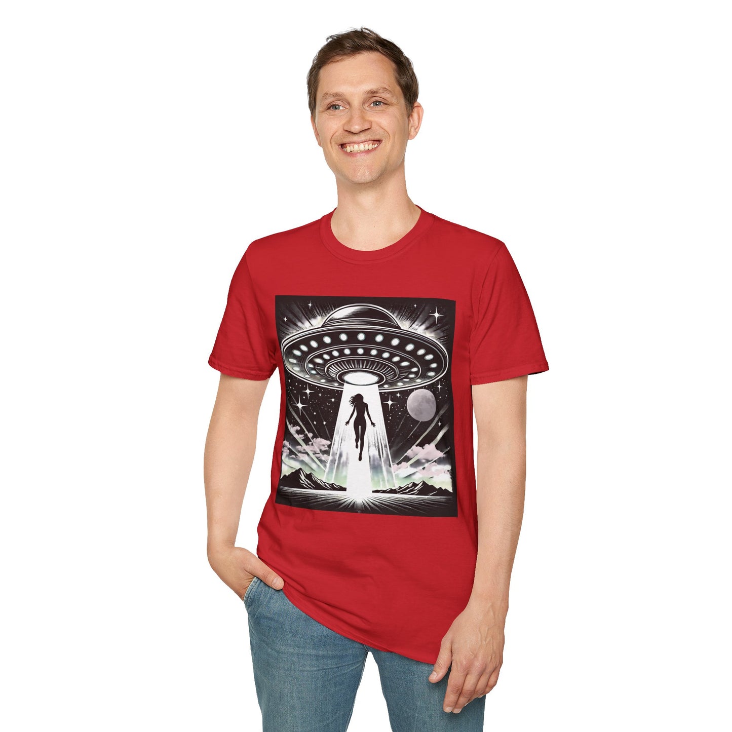 Cosmic Alien Abduction T-Shirt, Retro UFO Shirt, t-shirts, tshirts, Space Enthusiast Apparel, Graphic Tee, Gift for Sci-Fi Lovers, tees, png