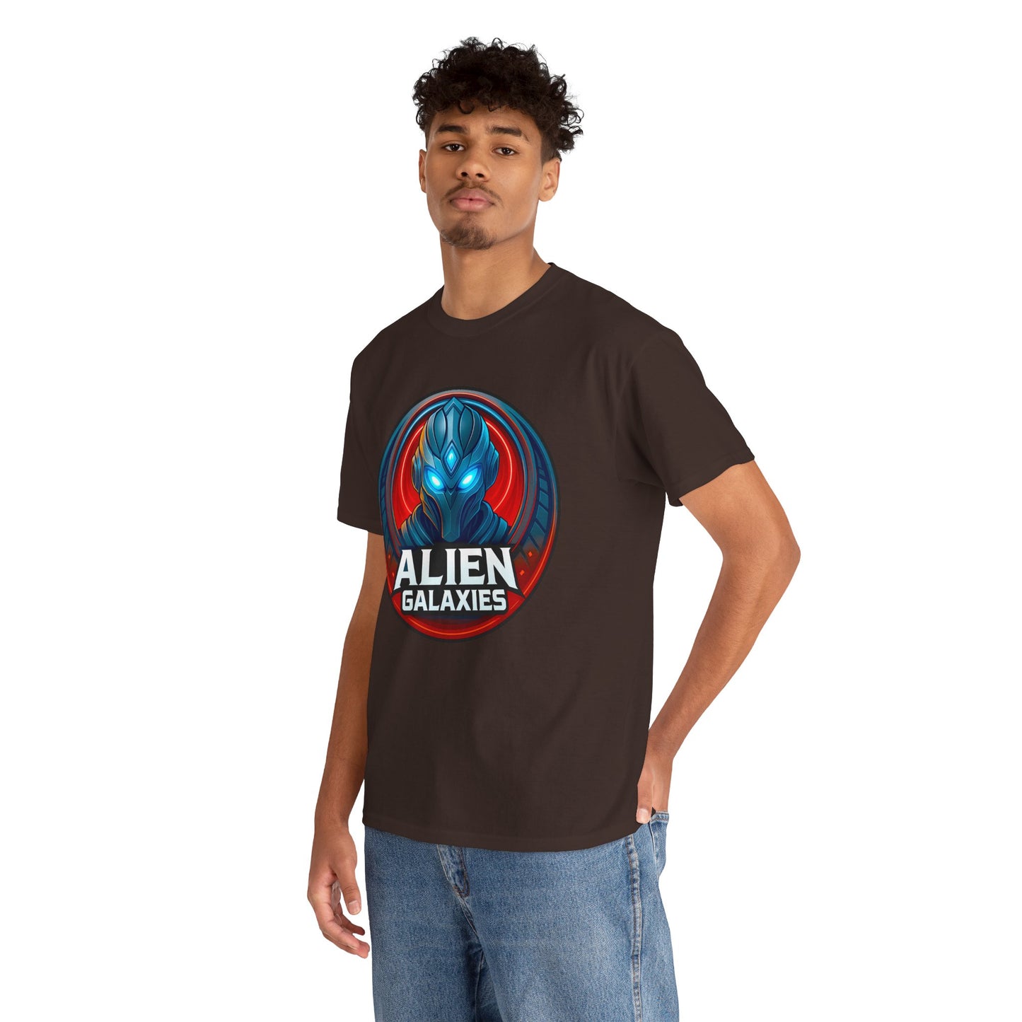 Alien Galaxies T-Shirt — Sci‑Fi Alien Emblem Tee