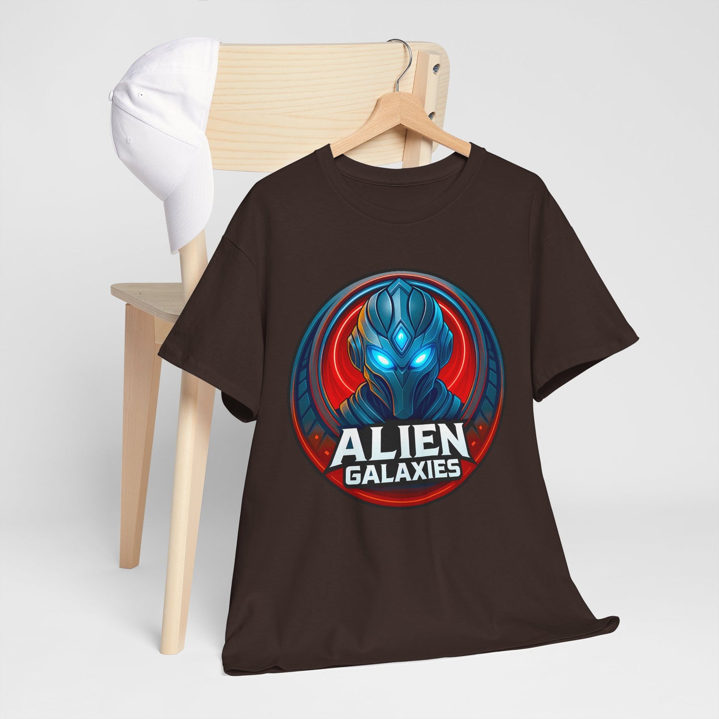 Alien Galaxies T-Shirt — Sci‑Fi Alien Emblem Tee