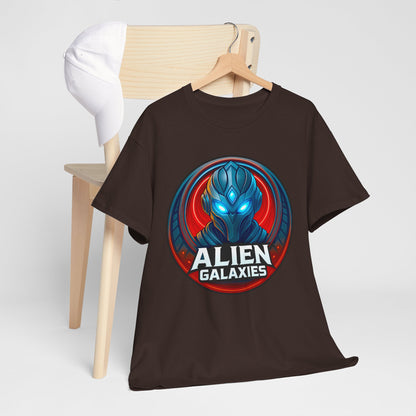 Alien Galaxies T-Shirt — Sci‑Fi Alien Emblem Tee