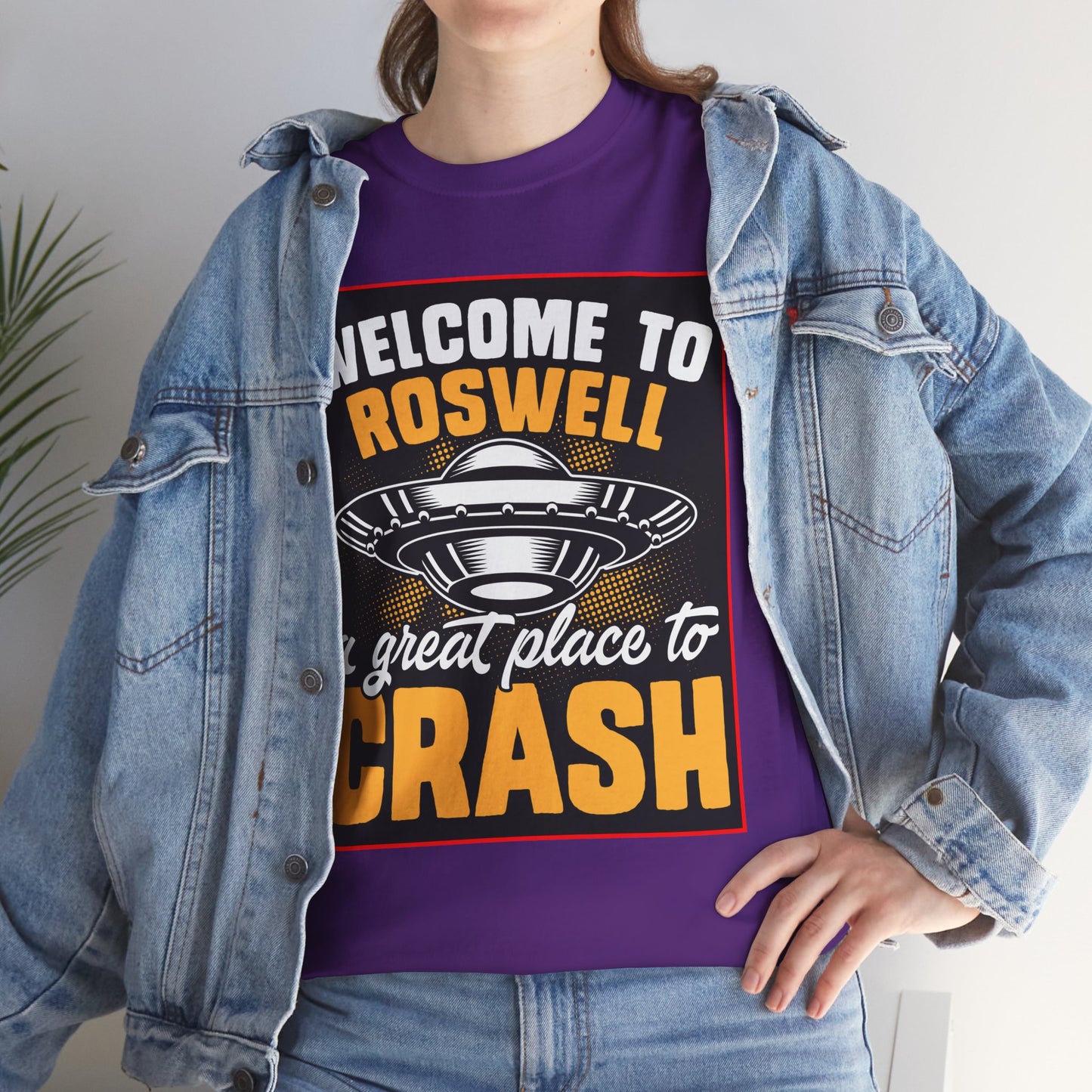 Roswell, UFO, Unisex Heavy Cotton Tee, graphic design, png, t-shirts, t-shirt, tshirts