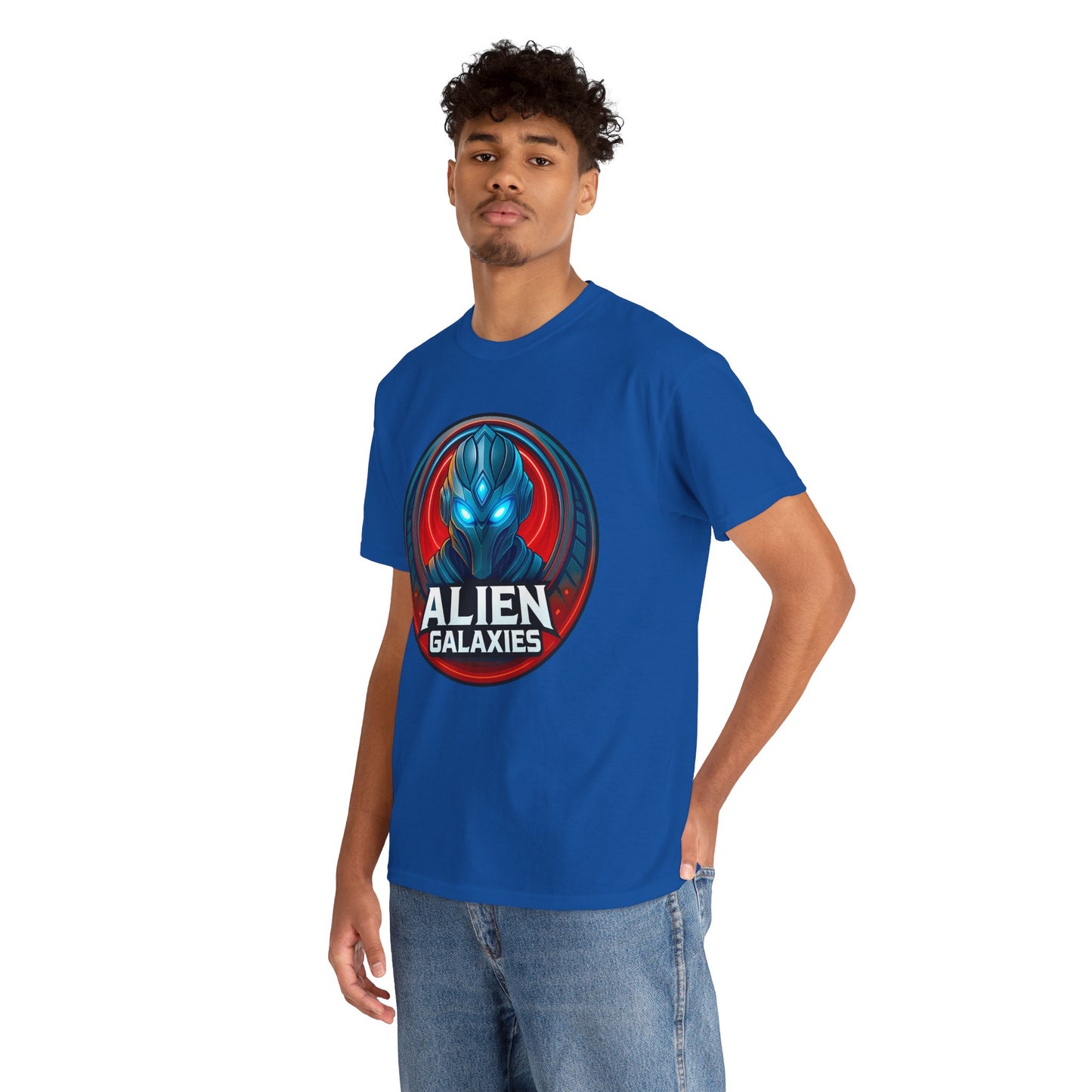 Alien Galaxies T-Shirt — Sci‑Fi Alien Emblem Tee