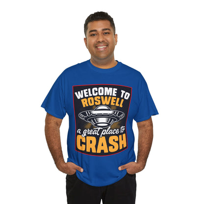 Roswell, UFO, Unisex Heavy Cotton Tee, graphic design, png, t-shirts, t-shirt, tshirts