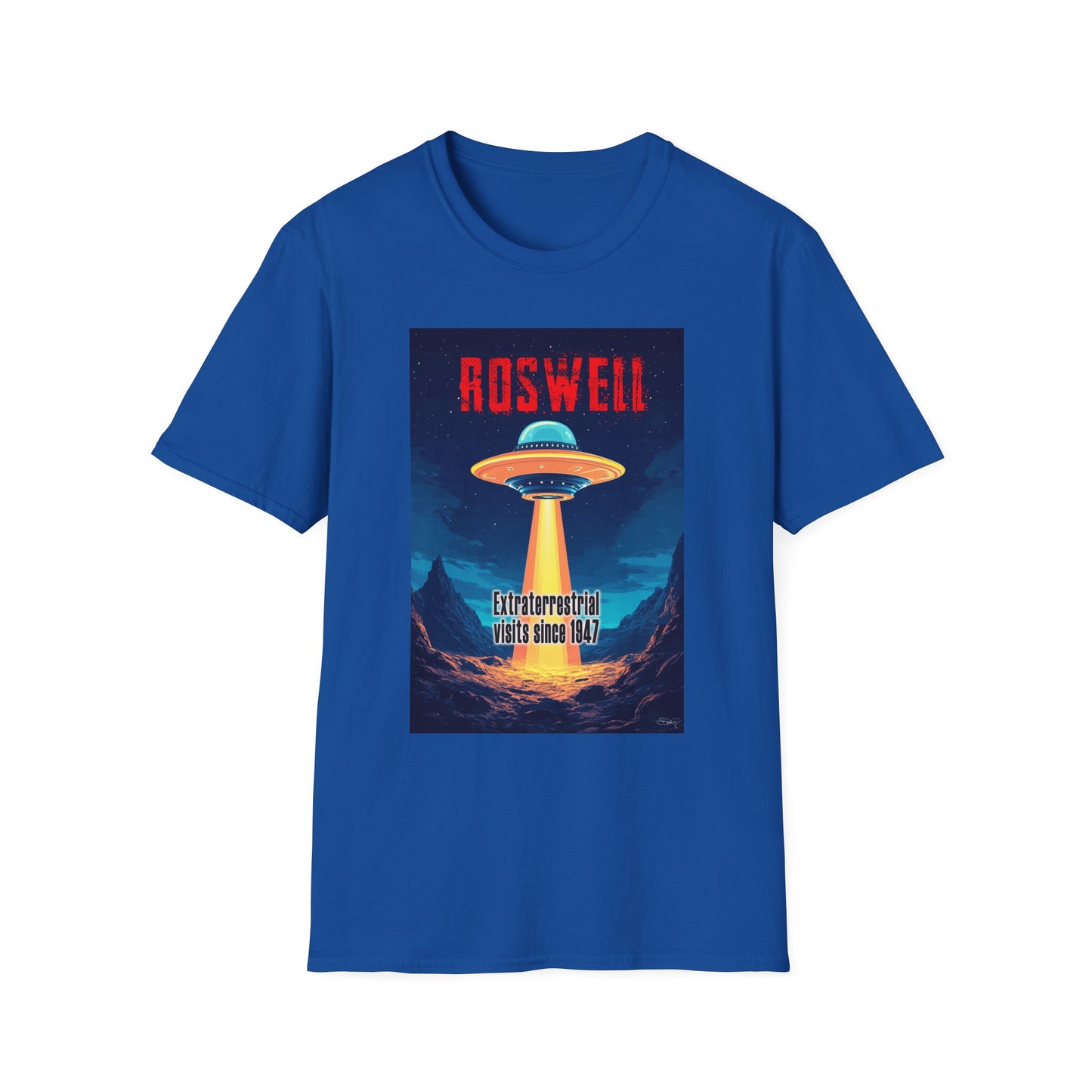 Roswell Alien Encounter Unisex T-Shirt, Retro Space UFO Tee, Sci-Fi Lovers Gift, Convention Wear, Extraterrestrial Tee, graphic design, png