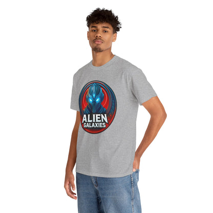 Alien Galaxies T-Shirt — Sci‑Fi Alien Emblem Tee