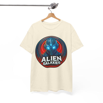 Alien Galaxies T-Shirt — Sci‑Fi Alien Emblem Tee, unisex, t-shirt, png, graphic design