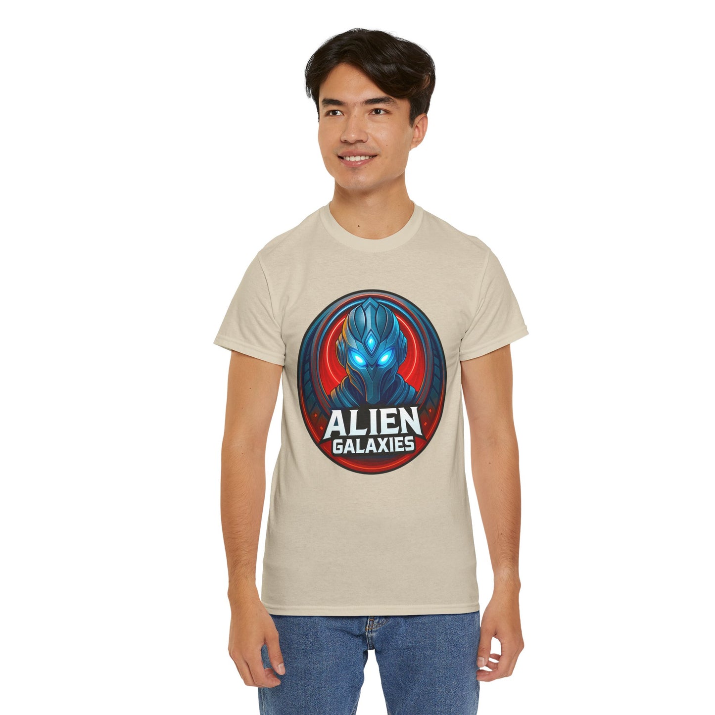 Alien Galaxies T-Shirt — Sci‑Fi Alien Emblem Tee