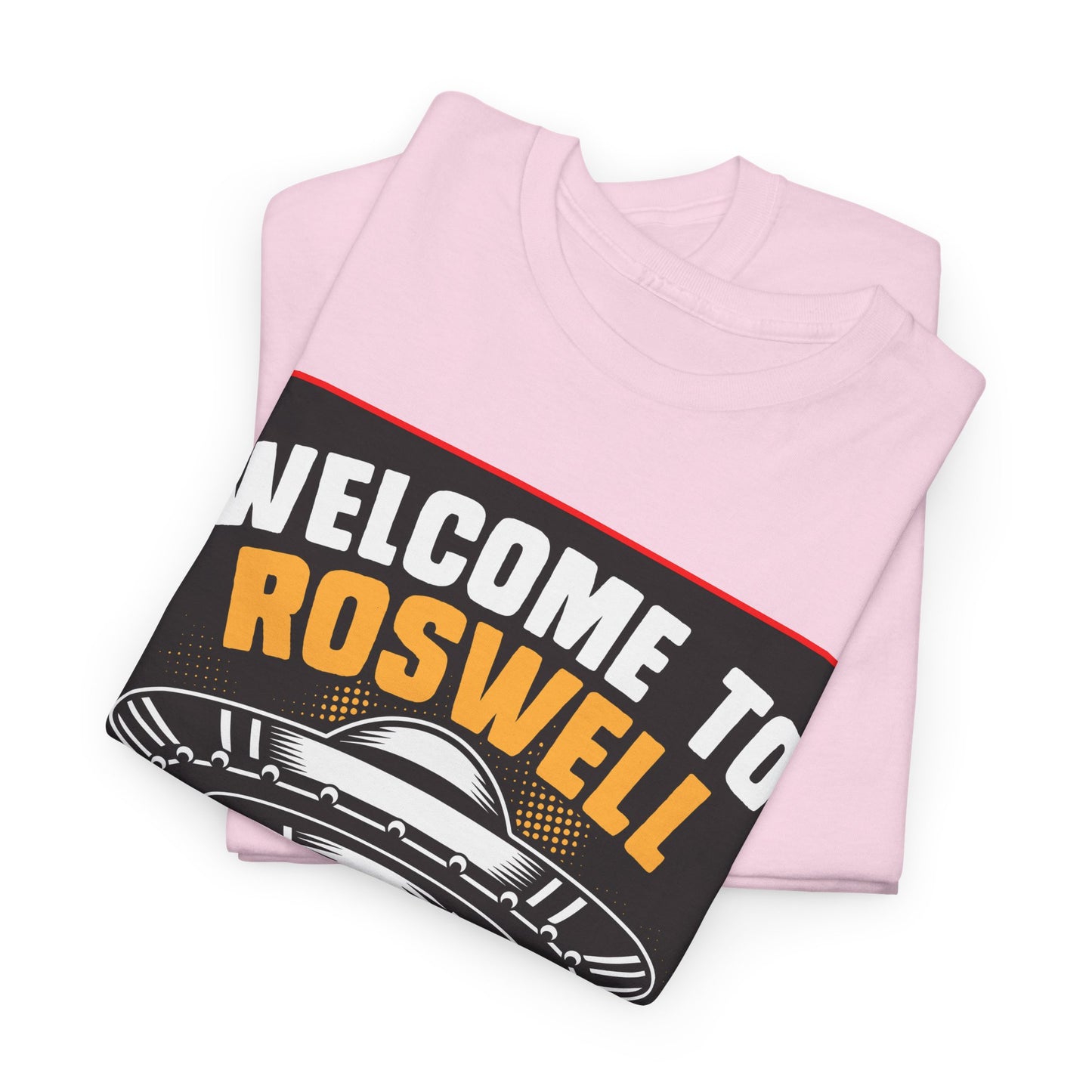 Roswell, UFO, Unisex Heavy Cotton Tee