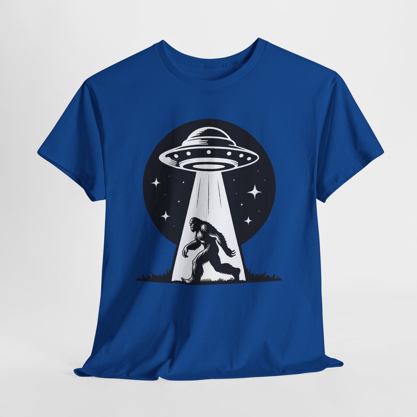 Bigfoot UFO Unisex Tee Graphic Design T-Shirt, GraphicTees, png, sublimation