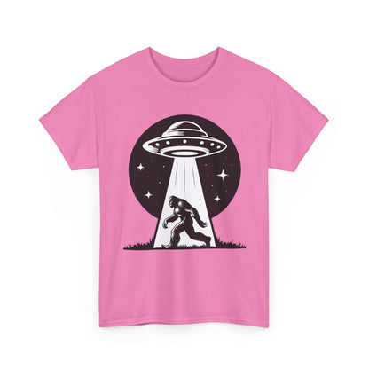 Bigfoot UFO Unisex Tee Graphic Design T-Shirt, GraphicTees, png, sublimation