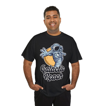 Galactic Reach, Astronaut, Unisex Heavy Cotton Tee, Express Delivery available, graphic design, png