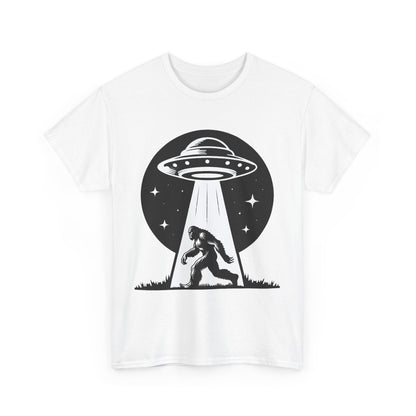 Bigfoot UFO Unisex Tee Graphic Design T-Shirt, GraphicTees, png, sublimation