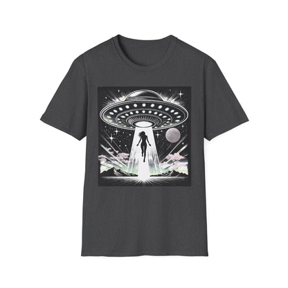 Cosmic Alien Abduction T-Shirt, Retro UFO Shirt, t-shirts, tshirts, Space Enthusiast Apparel, Graphic Tee, Gift for Sci-Fi Lovers, tees, png
