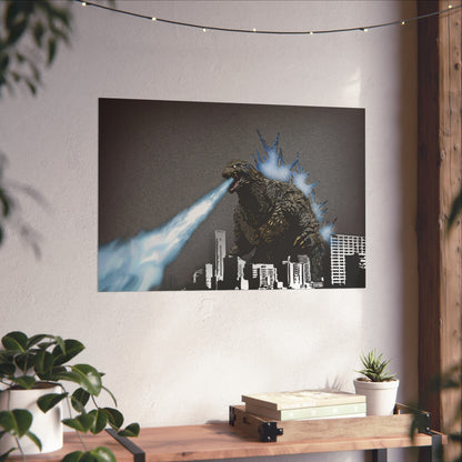 Godzilla Minus One, Fine Art Posters