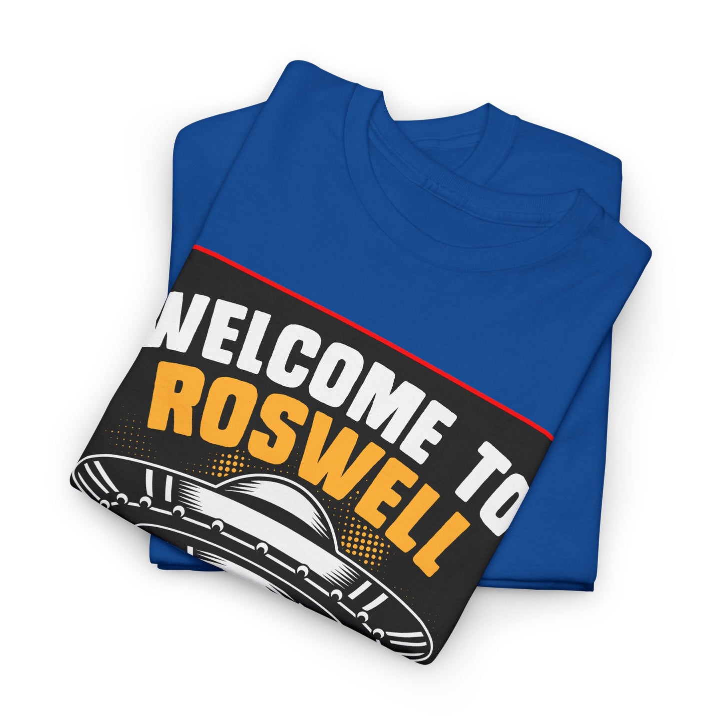 Roswell, UFO, Unisex Heavy Cotton Tee