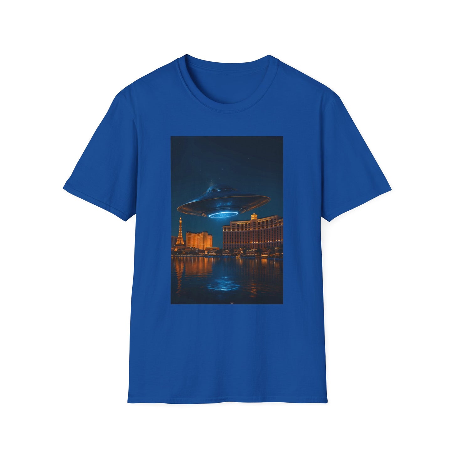 Mysterious UFO Over Vegas Unisex T-Shirt