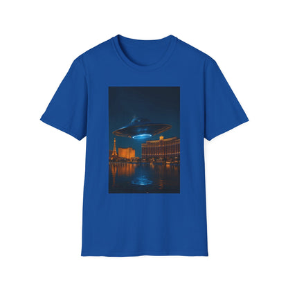 Mysterious UFO Over Vegas Unisex T-Shirt