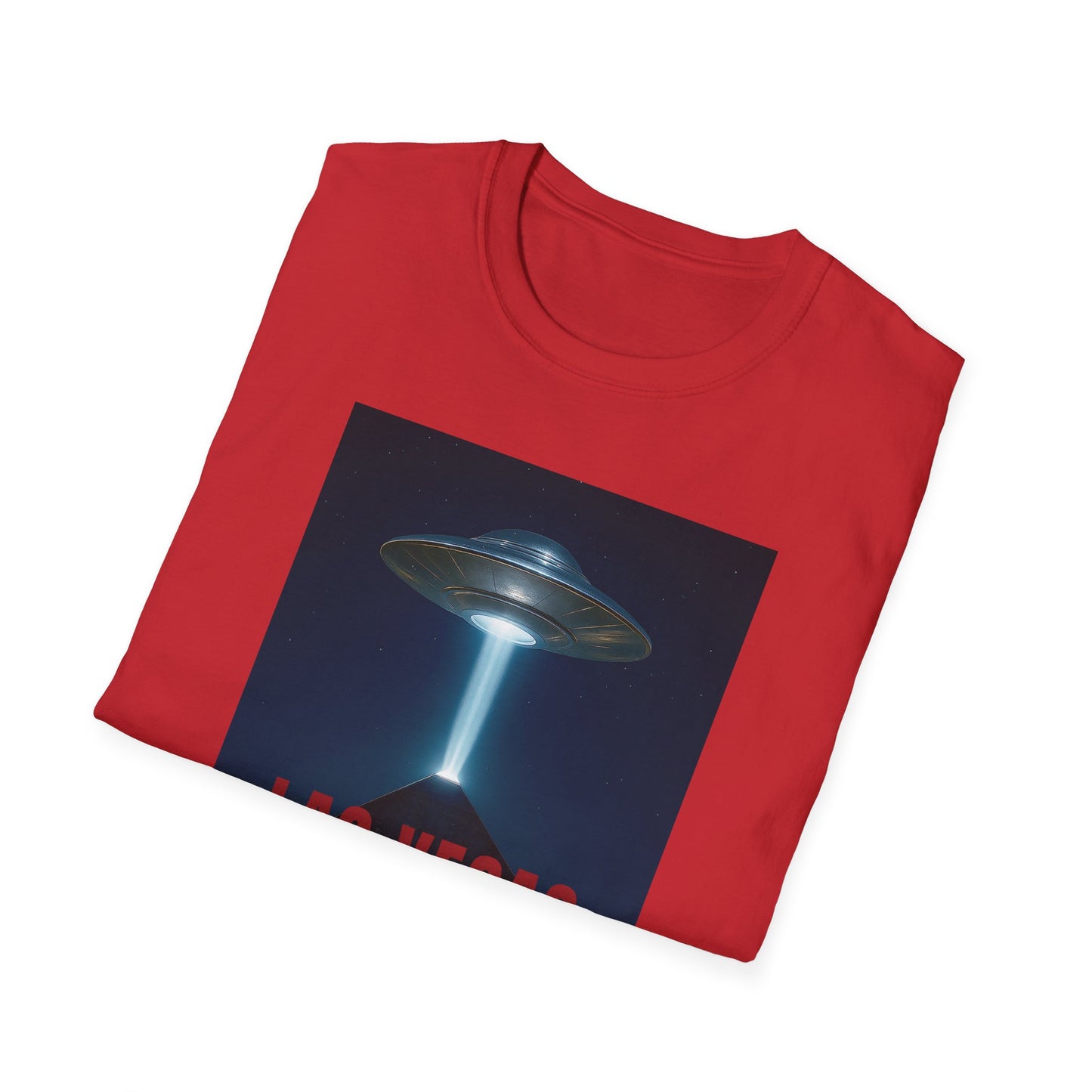 Luxor UFO, Las Vegas UFO Unisex Softstyle T-Shirt - Retro Nevada Design, graphic design, t-shirts, tshirts, tees, GraphicTees, png