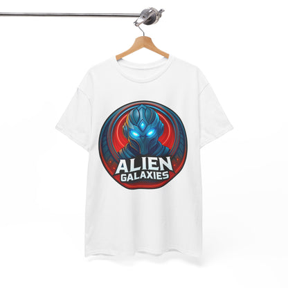 Alien Galaxies T-Shirt — Sci‑Fi Alien Emblem Tee, unisex, t-shirt, png, graphic design