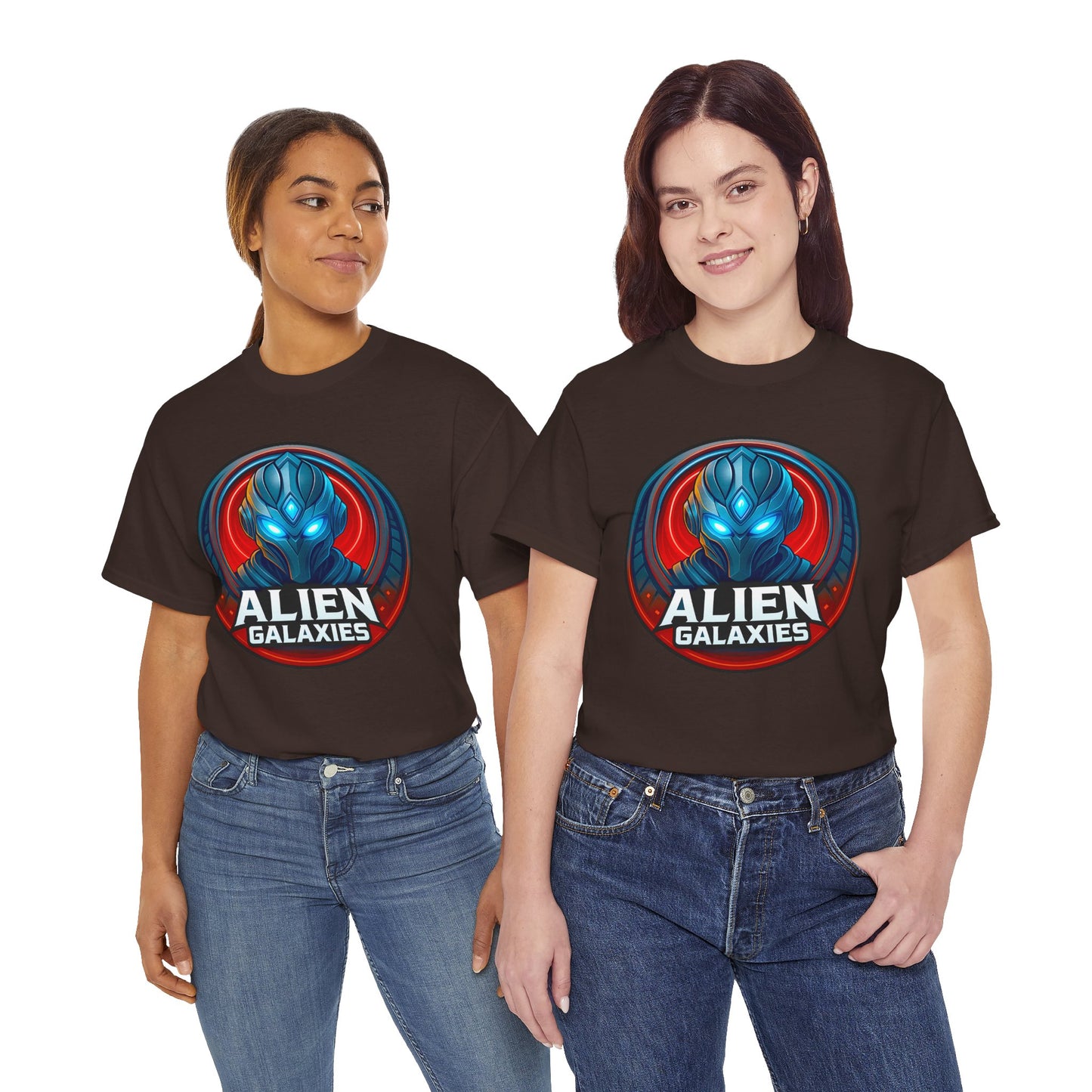 Alien Galaxies T-Shirt — Sci‑Fi Alien Emblem Tee