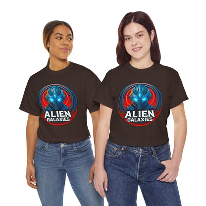 Alien Galaxies T-Shirt — Sci‑Fi Alien Emblem Tee