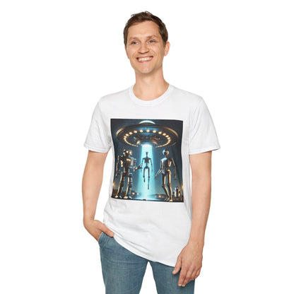 Retro Sci-Fi Unisex T-Shirt Cool Graphic Tee