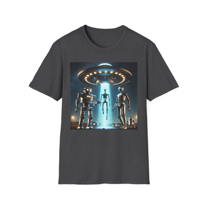 Retro Sci-Fi Unisex T-Shirt, Alien Design Shirt, Gift for Space Lovers, Cool Graphic Tee, Perfect for Sci-Fi Fans, Casual Wear