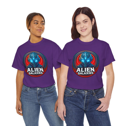 Alien Galaxies T-Shirt — Sci‑Fi Alien Emblem Tee